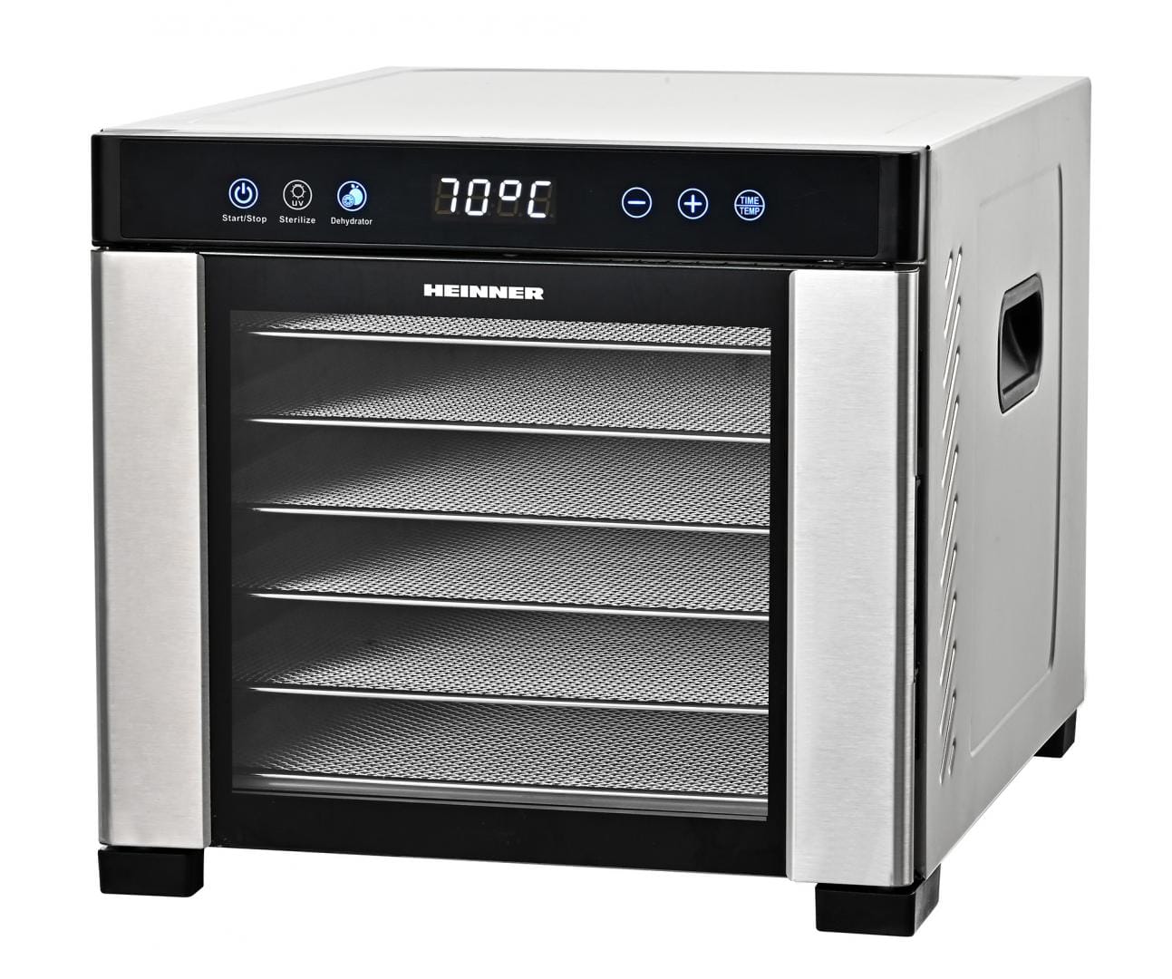 Deshidrator Heinner PRODRY ESSENTIAL 6 Tavi Inox cu UV - imagine 3