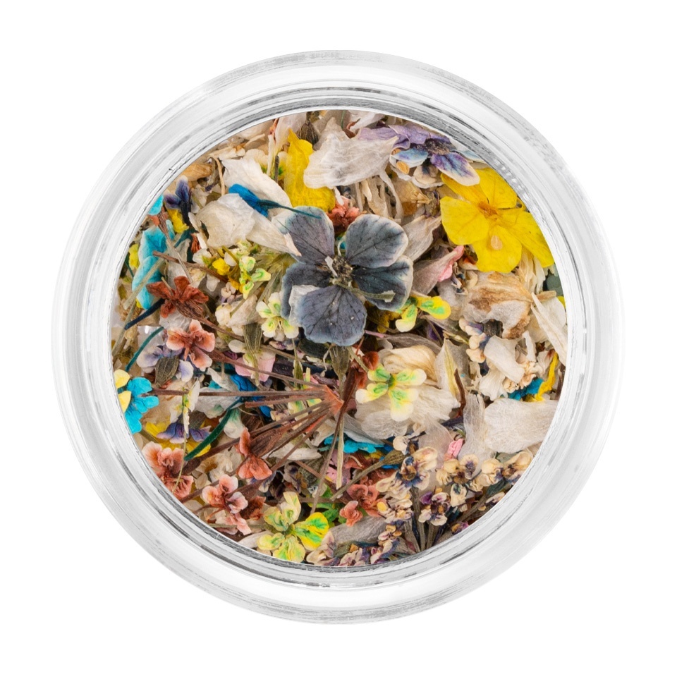 Flori Uscate Unghii LUXORISE Sage Dream pentru Manichiura