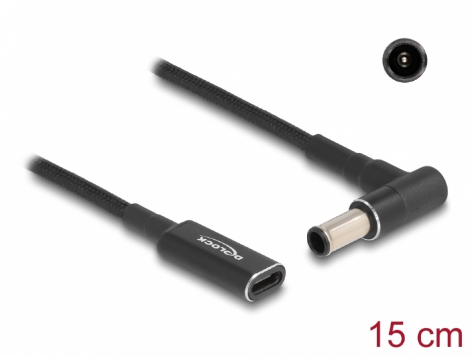 Adaptor Delock USB-C la Sony 6.0x4.3mm