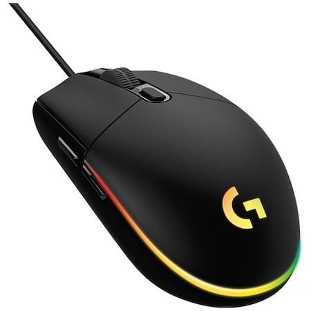 Mouse Gaming Logitech G102 LIGHTSYNC Negru - 8000 DPI RGB - imagine 2
