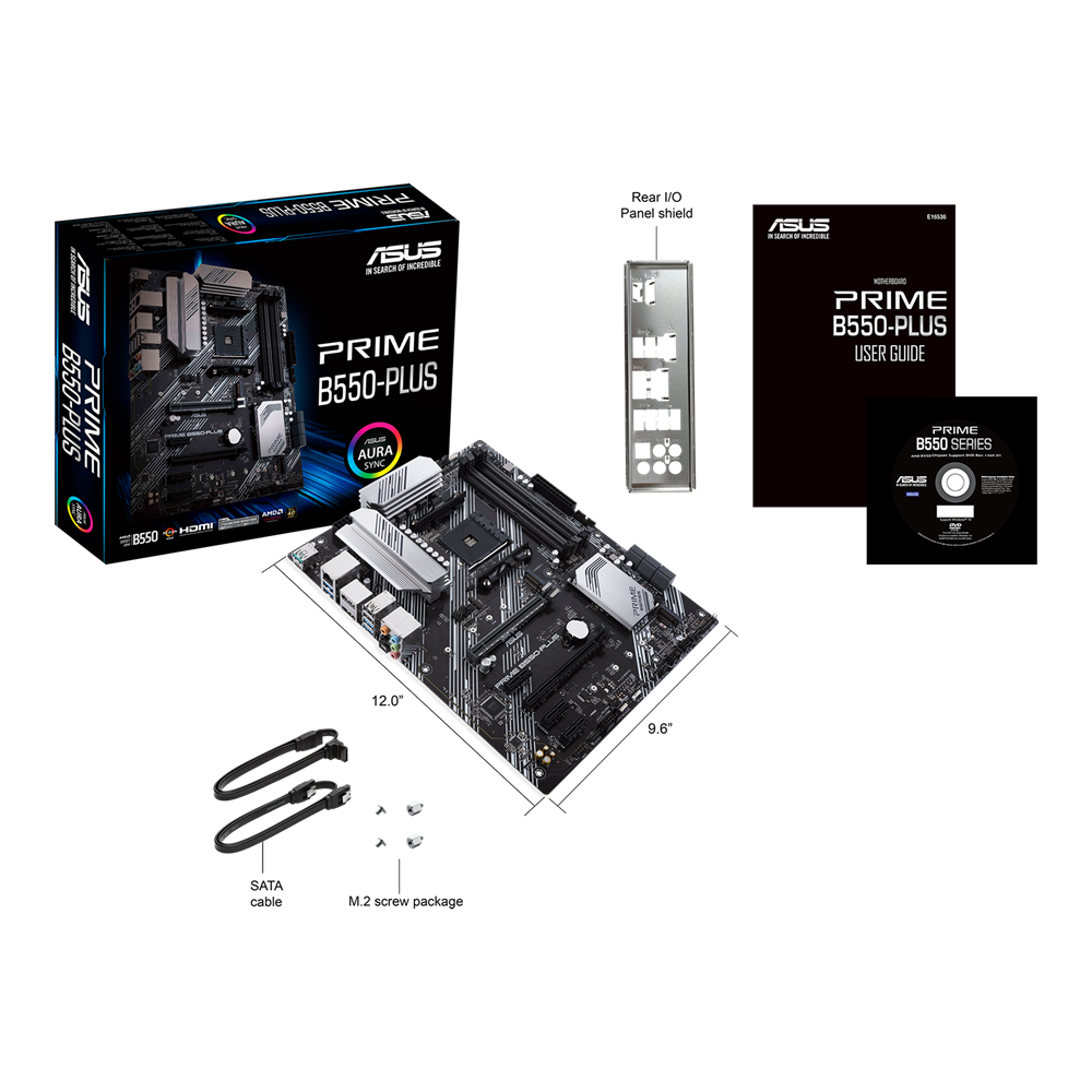 Placa de Baza ASUS PRIME B550-PLUS AM4 - Performanta Gaming - imagine 4