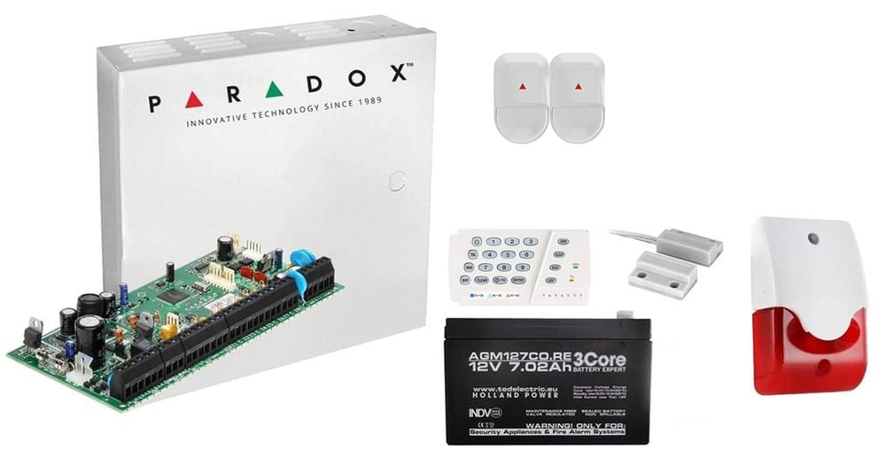 Kit Alarma Paradox SP6000 - Securitate Profesională
