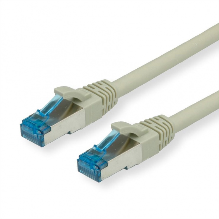 Cablu Retea S-FTP Cat 6A Value 10m, Gri, 10Gbps
