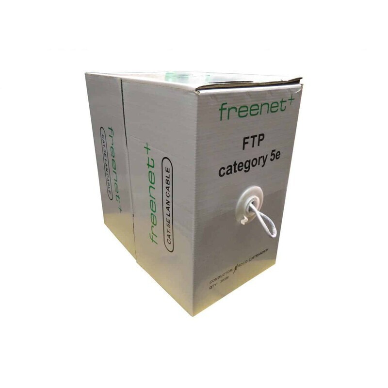 Cablu Rețea FTP 5e CCA Freenet 305m - Viteză Gigabit