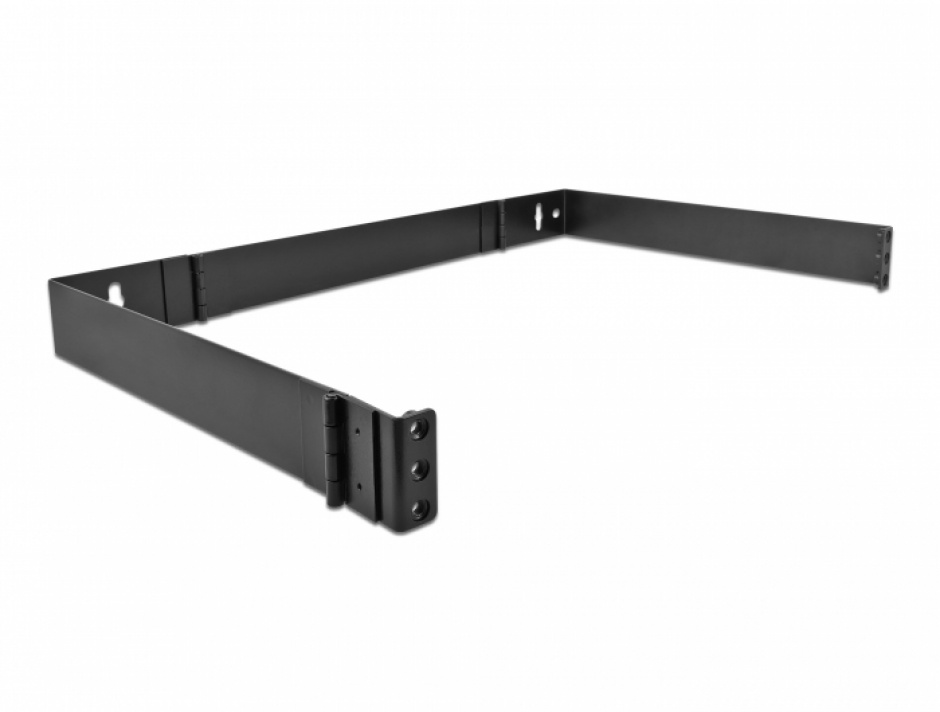 Rack perete 1U pliabil 19" Delock