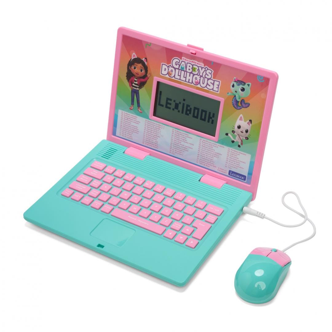 Laptop Educațional Bilingv Română-Engleză Gabby - Lexibook - imagine 2