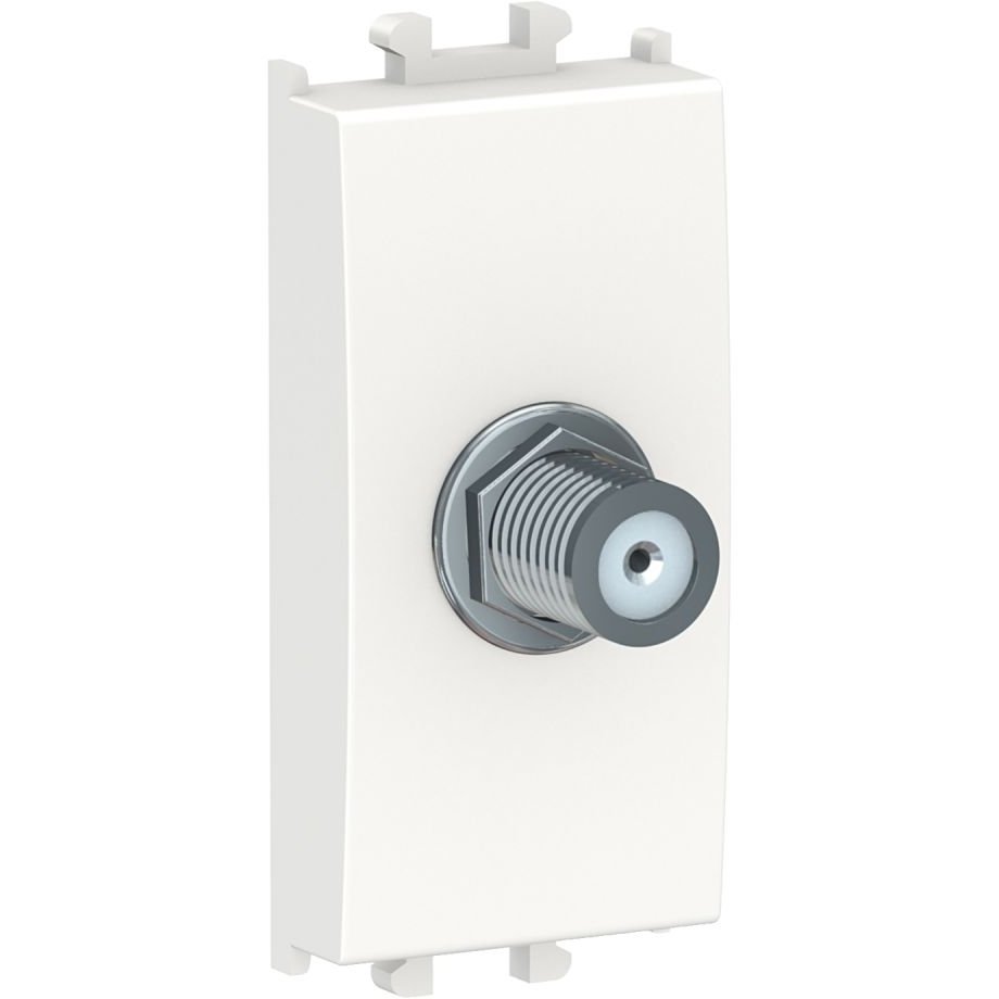 Priza SAT Schneider Easy Styl, 1 modul, Alb