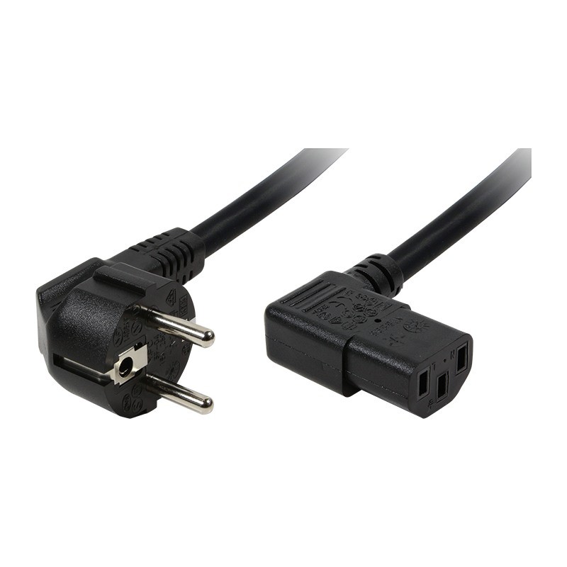 Cablu Alimentare LogiLink CP103 Schuko-C13 2m - 10A Negro