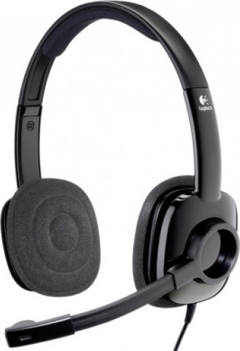 Căști Logitech H151 cu Fir și Microfon - Negru