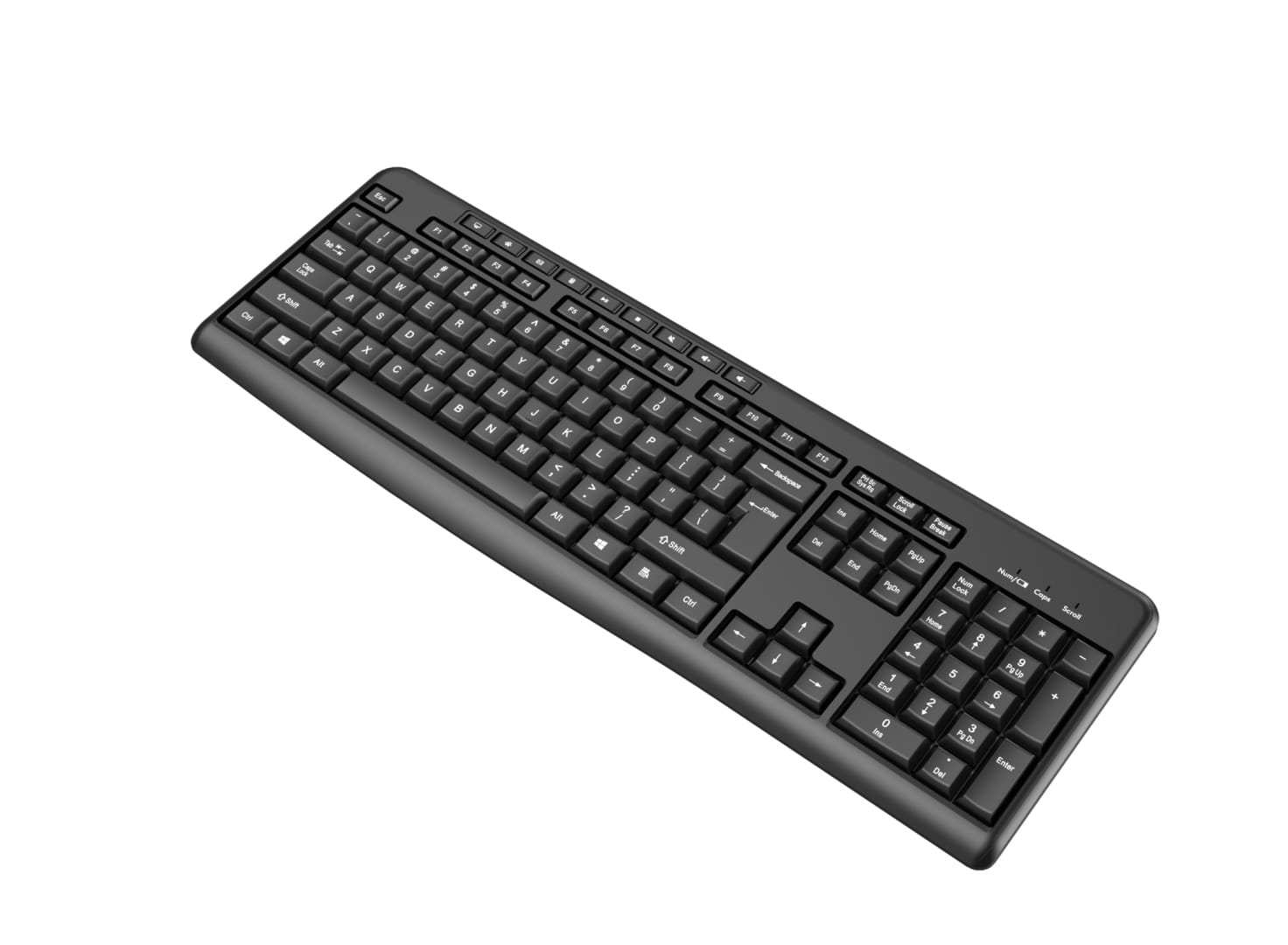Tastatură Wireless 2.4G Serioux - 113 Taste, Multimedia | Comandă Acum - imagine 5