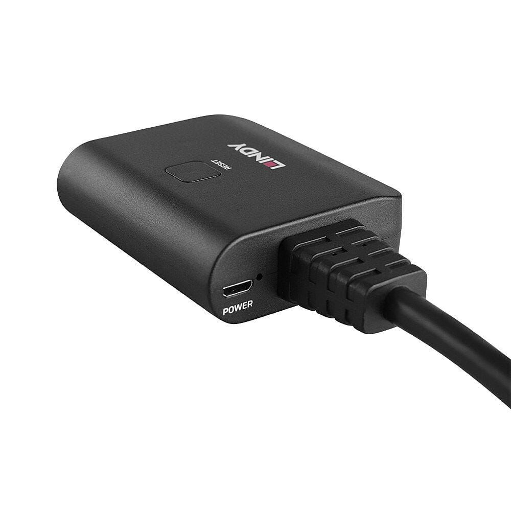 Cablu Lindy HDMI 4K60 2 Porturi 18Gbps 50cm Negru - imagine 4