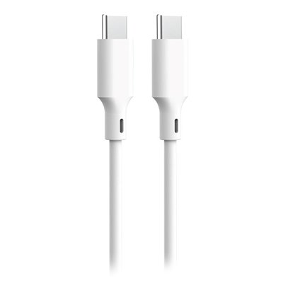 Cablu USB-C la USB-C 1.5M, 3A, Alb Forever