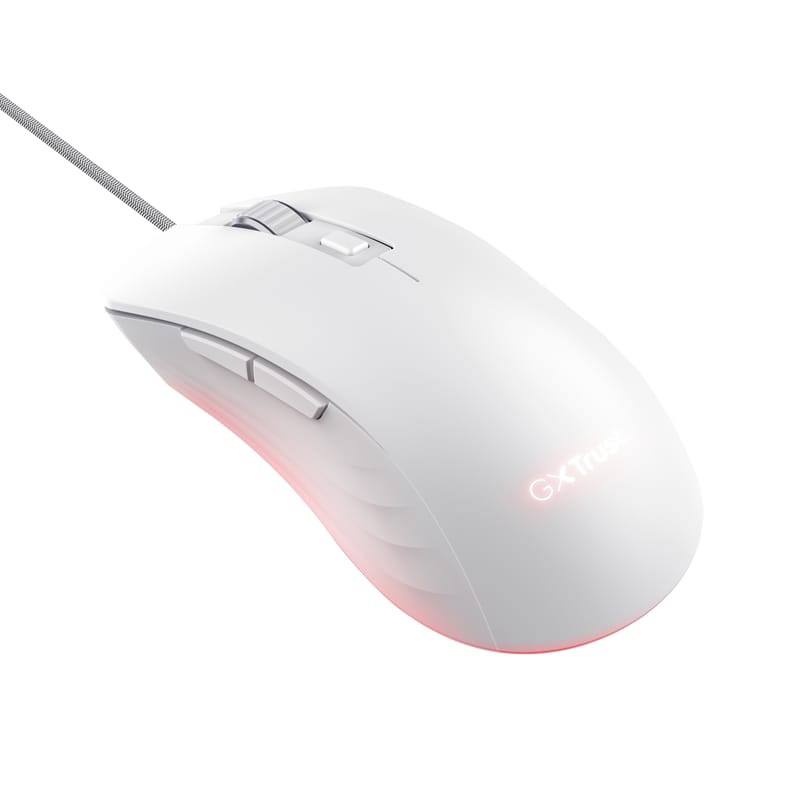 Mouse Gaming Trust GXT924W Ybar+ 25600 DPI Alb - imagine 5
