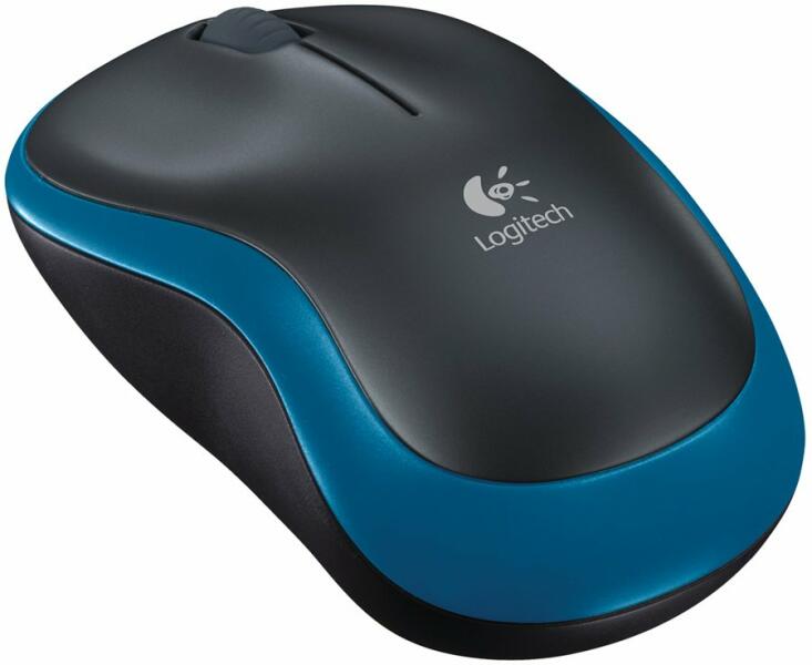 Mouse Wireless Logitech M185 Albastru - Libertate și Confort - imagine 3
