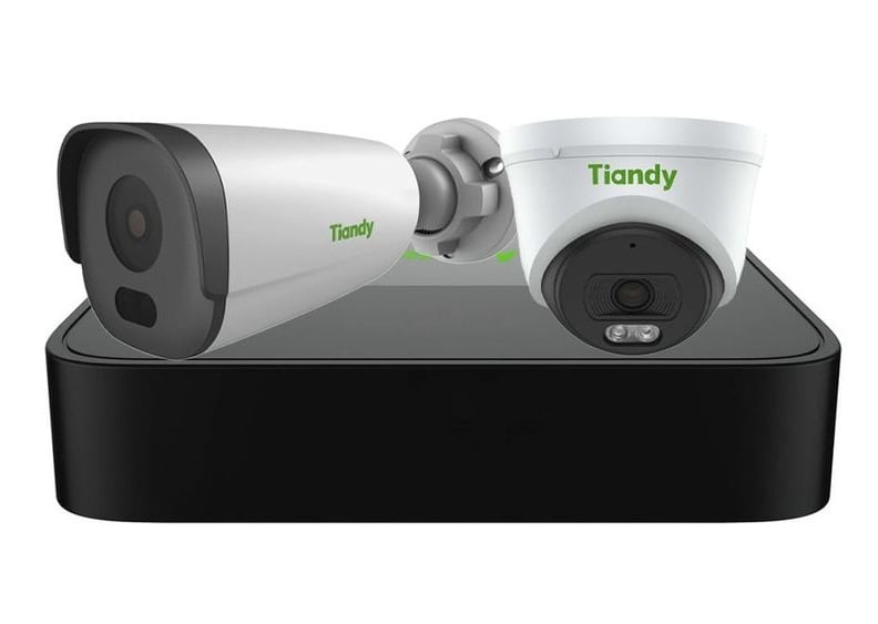 Kit Supraveghere Tiandy 2MP IP PoE - 284.94 Lei