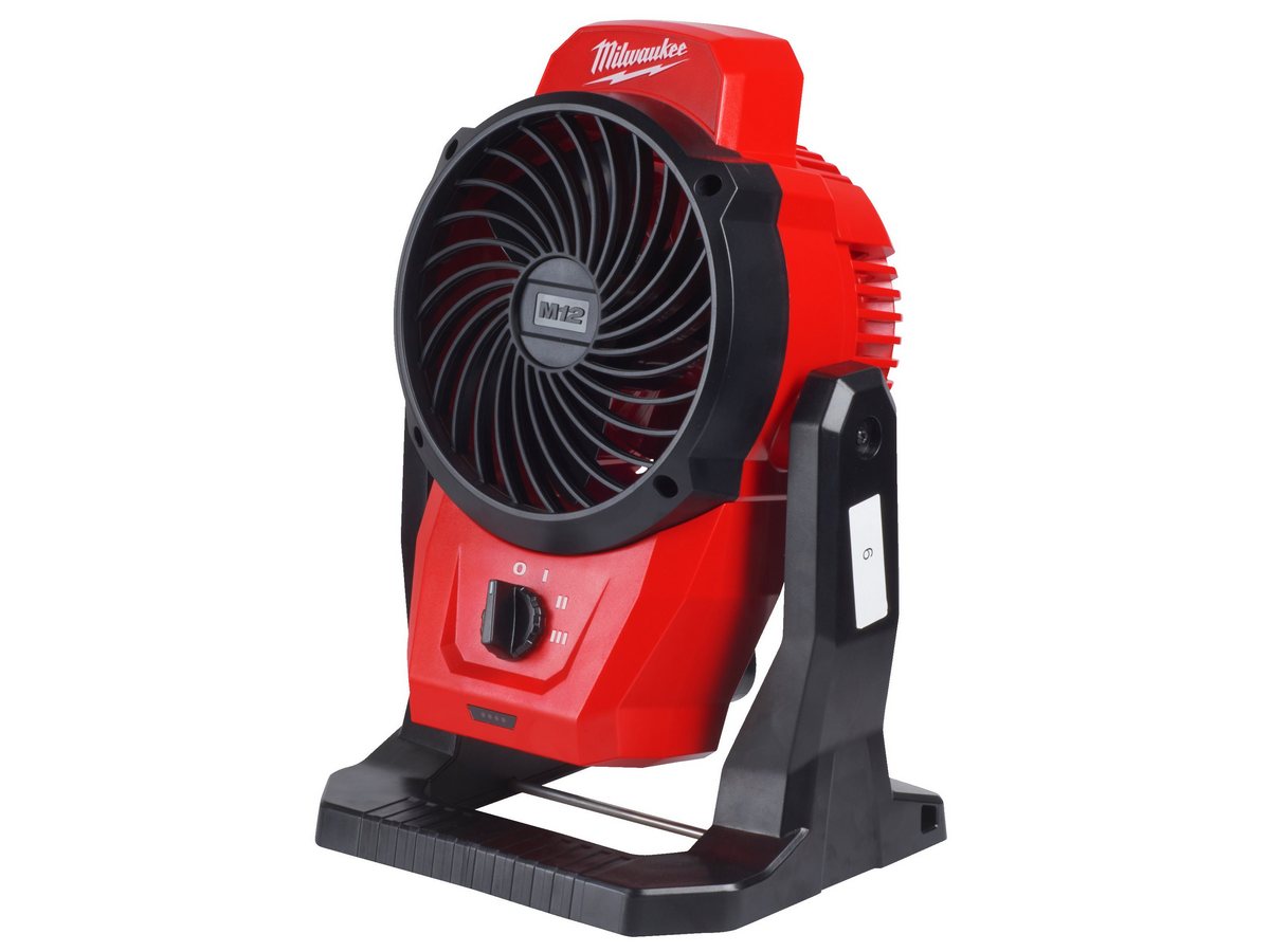 Ventilator Milwaukee M12 Portabil, 3 Viteze