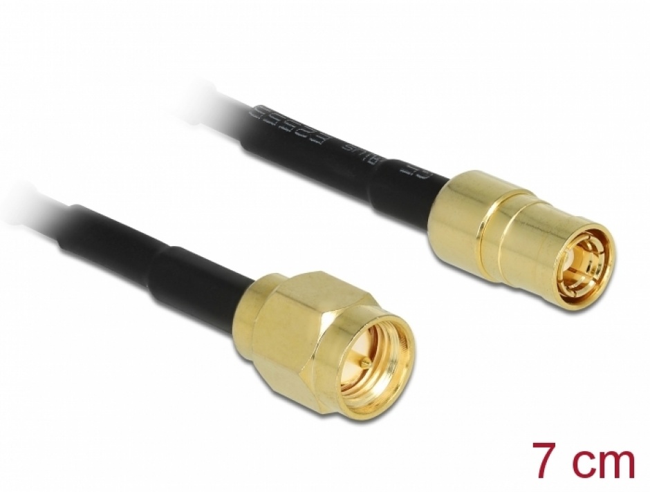 Cablu antena SMA-SMB Delock 70mm