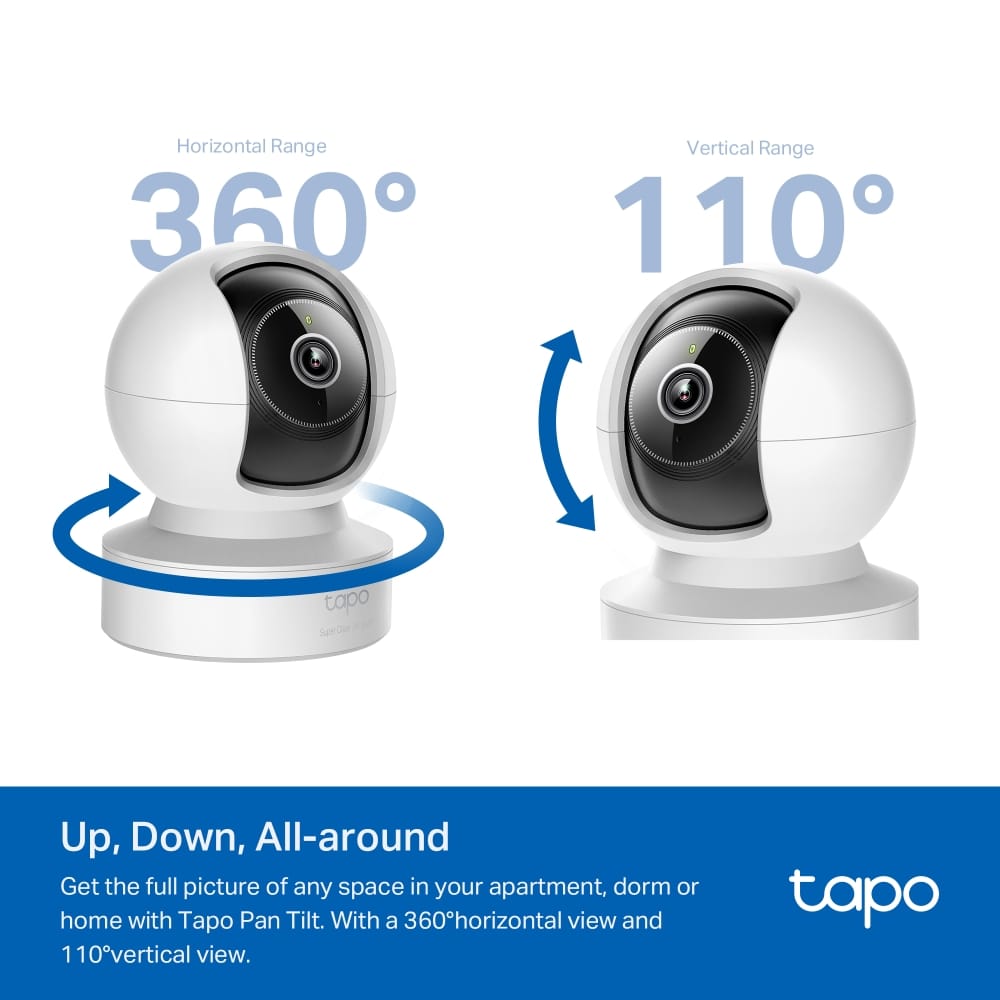 Cameră supraveghere TP-Link Tapo C232 Wi-Fi 5MP, 360° - imagine 16