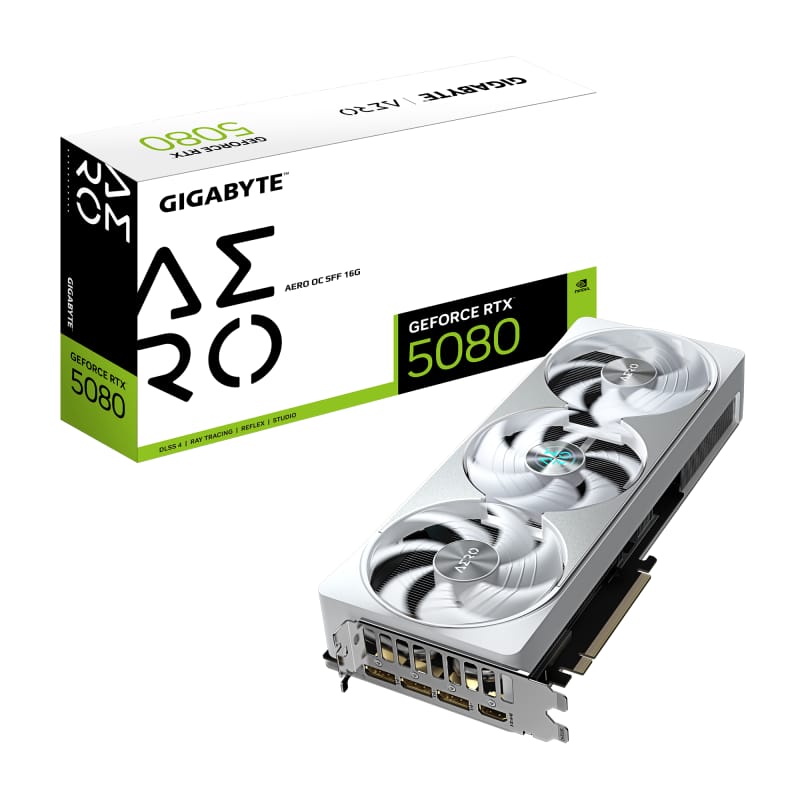 Placa Video RTX 5080 AERO OC SFF 16GB GDDR7 Gigabyte - imagine 2