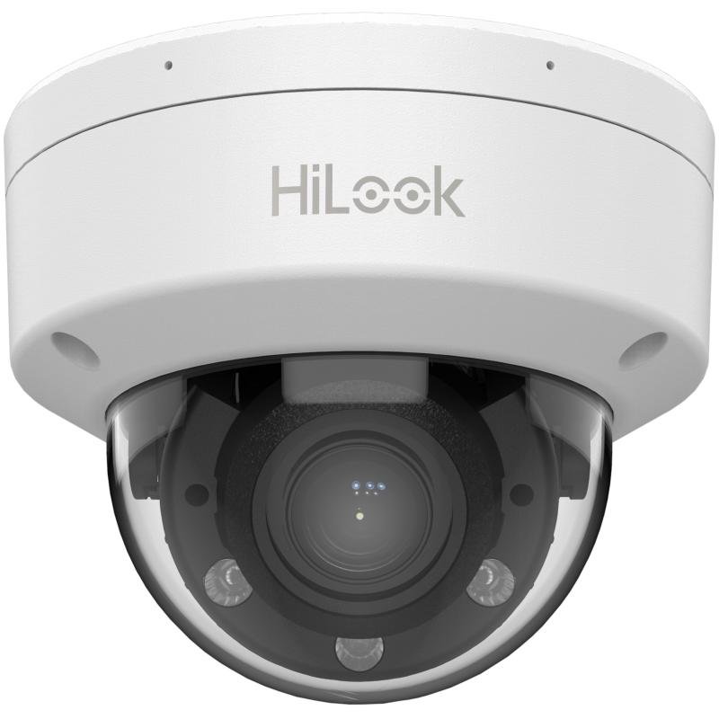 Camera IP HiLook 4MP, Zoom Motorizat, Dual Light