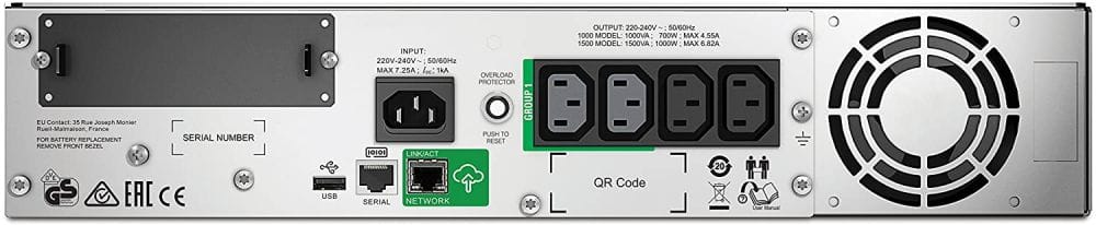 UPS APC Smart-UPS 1500VA/1000W - Protecție Inteligentă Servere - imagine 5