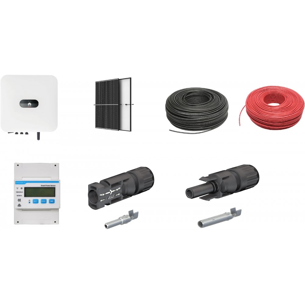 Sistem Fotovoltaic Huawei 5KW Trifazic pentru Țiglă