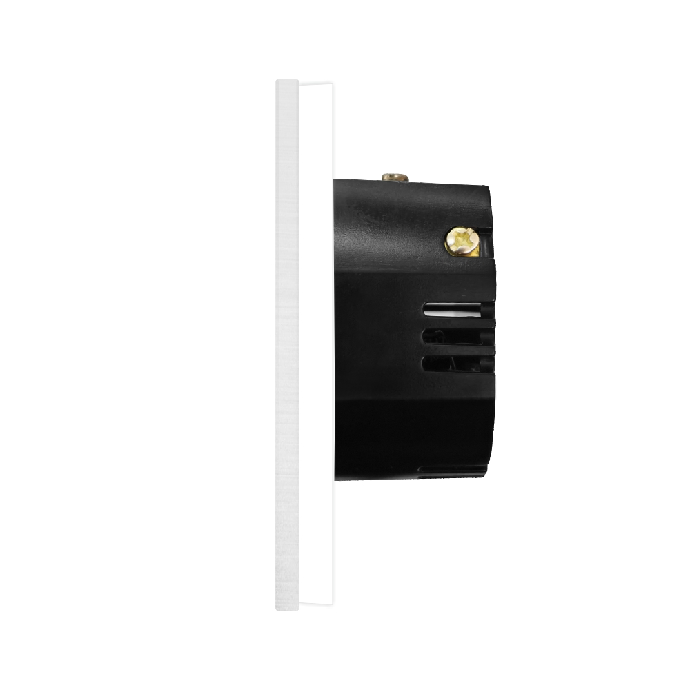 Intrerupator Touch Dublu RF433, Aluminiu/Sticla LUXION - imagine 15