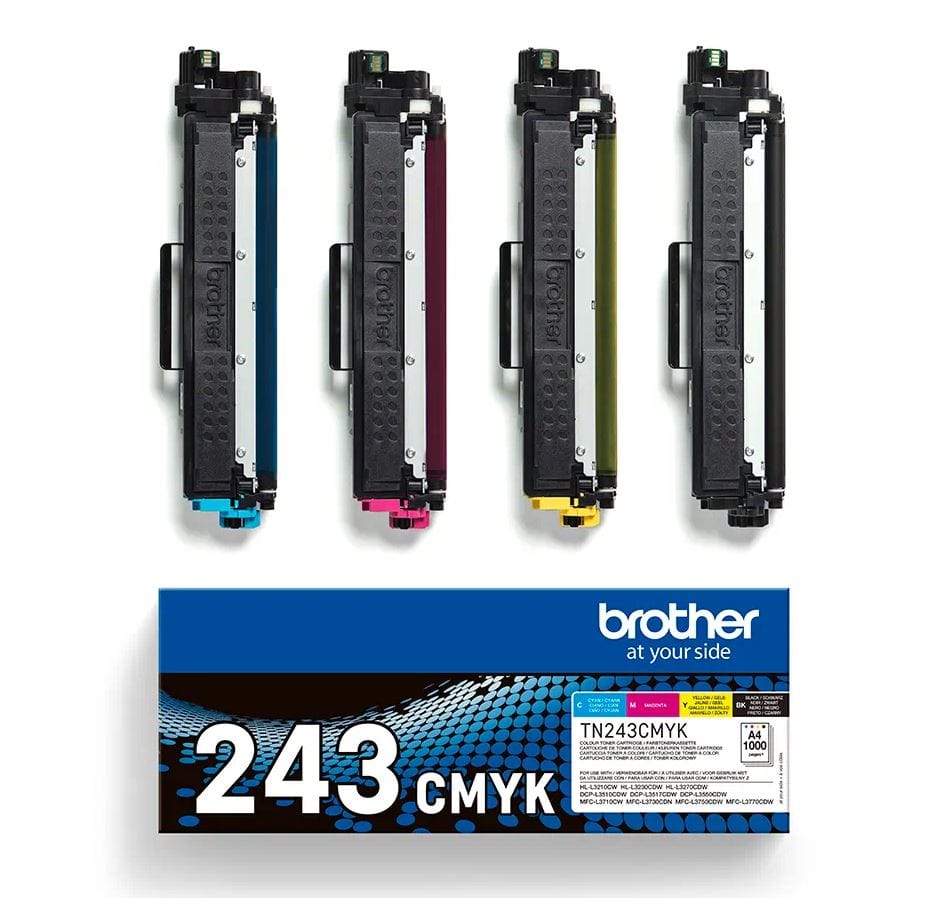 Combo Original Brother TN243CMYK - 4 Cartușe Laser Color - imagine 4