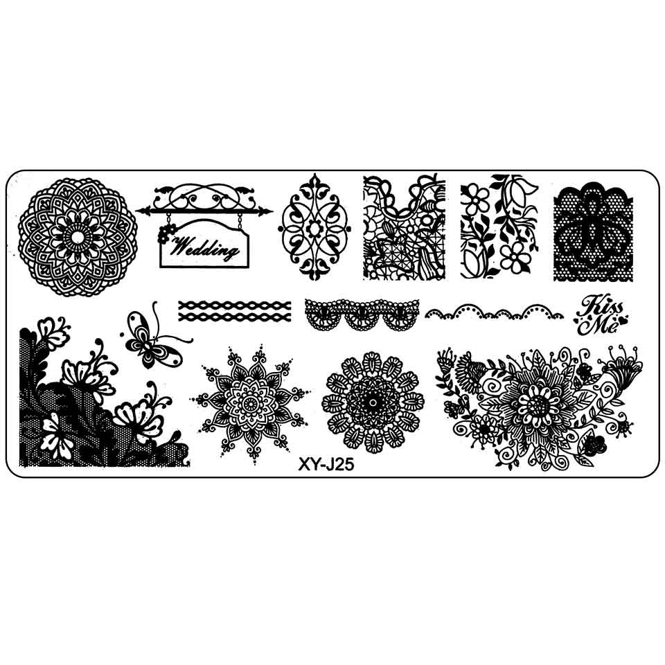 Matriță Unghii Mandala XY-J25 Kitunghii