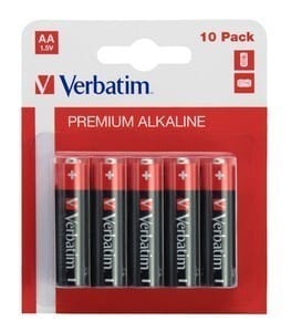 Baterii Alcaline AA Verbatim 1.5V - 10 Bucăți | Performanță Durabilă - imagine 2