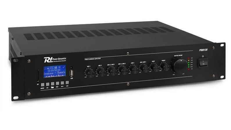 Power Dynamics PRM120 Amplificator Mixer 6 Canale
