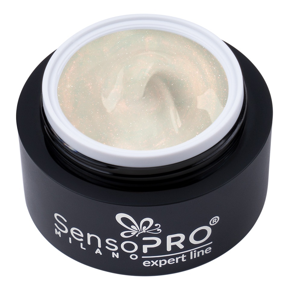 Gel UV Construcție Unghii SensoPRO Milano Blushing Pearl 15ml