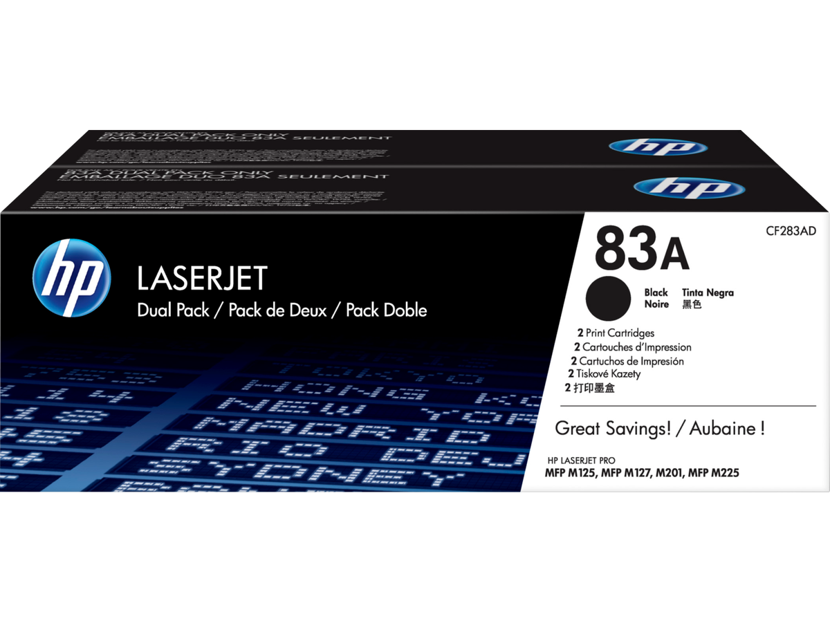 Toner HP CF283AD Dual-Pack Original - 3000 Pagini