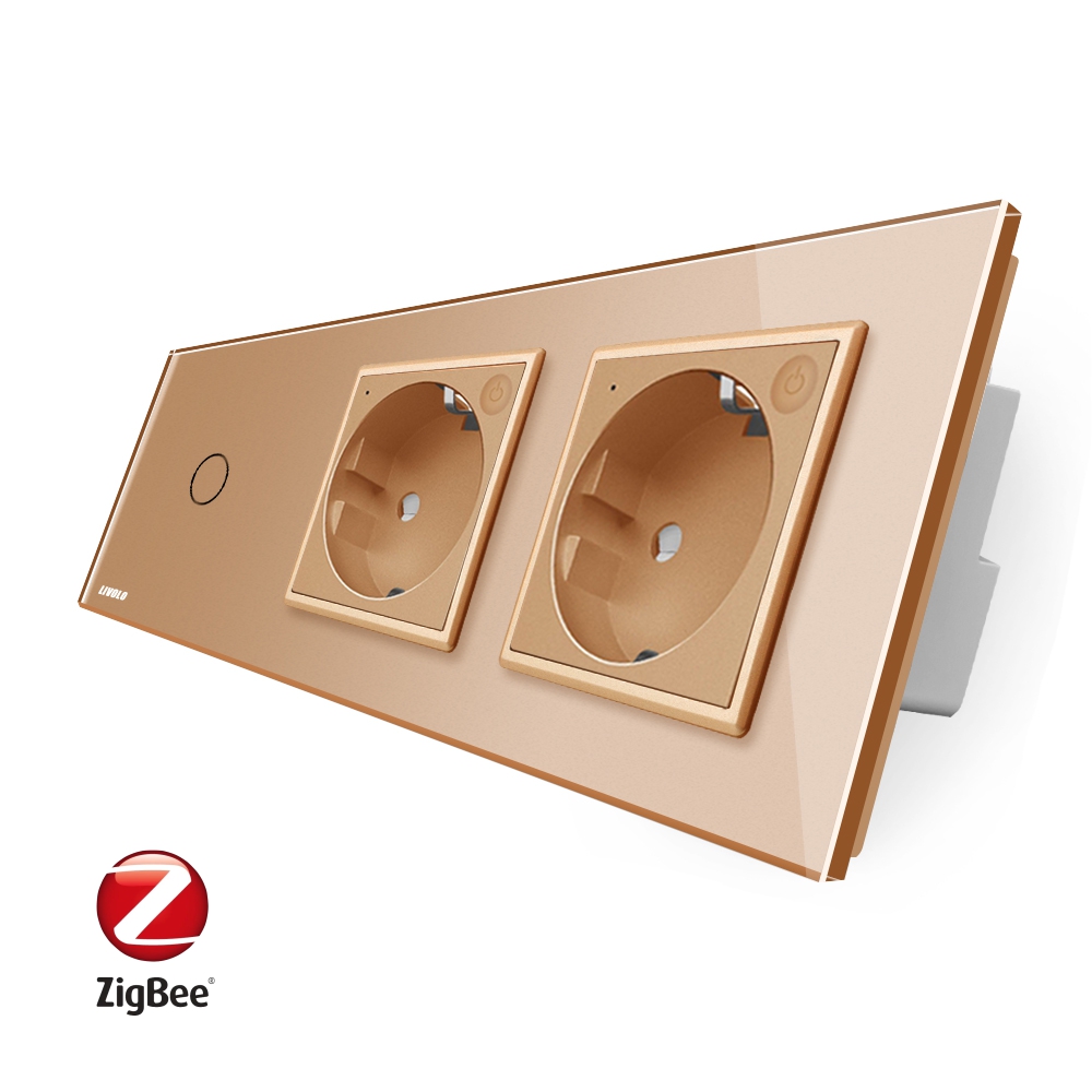 Intrerupator LIVOLO ZigBee Touch cu 2 Prize - imagine 9