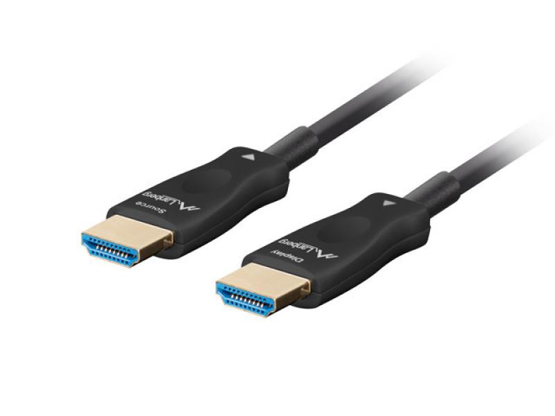 Cablu HDMI 2.1 Optic AOC 80m Lanberg - Ultra HD 8K