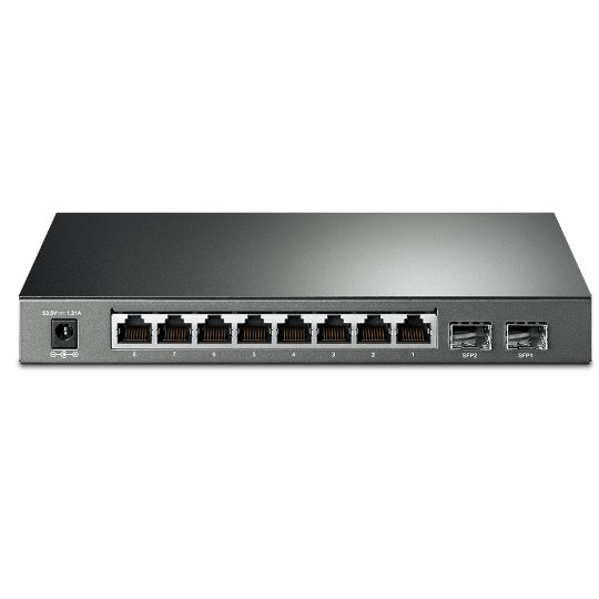 Switch TP-Link TL-SG2210P, 8 Porturi PoE+, 61W