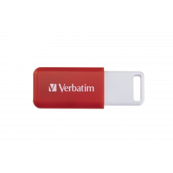 Memorie USB Verbatim 16GB DataBar Rosu - Stocare Portabila - imagine 2