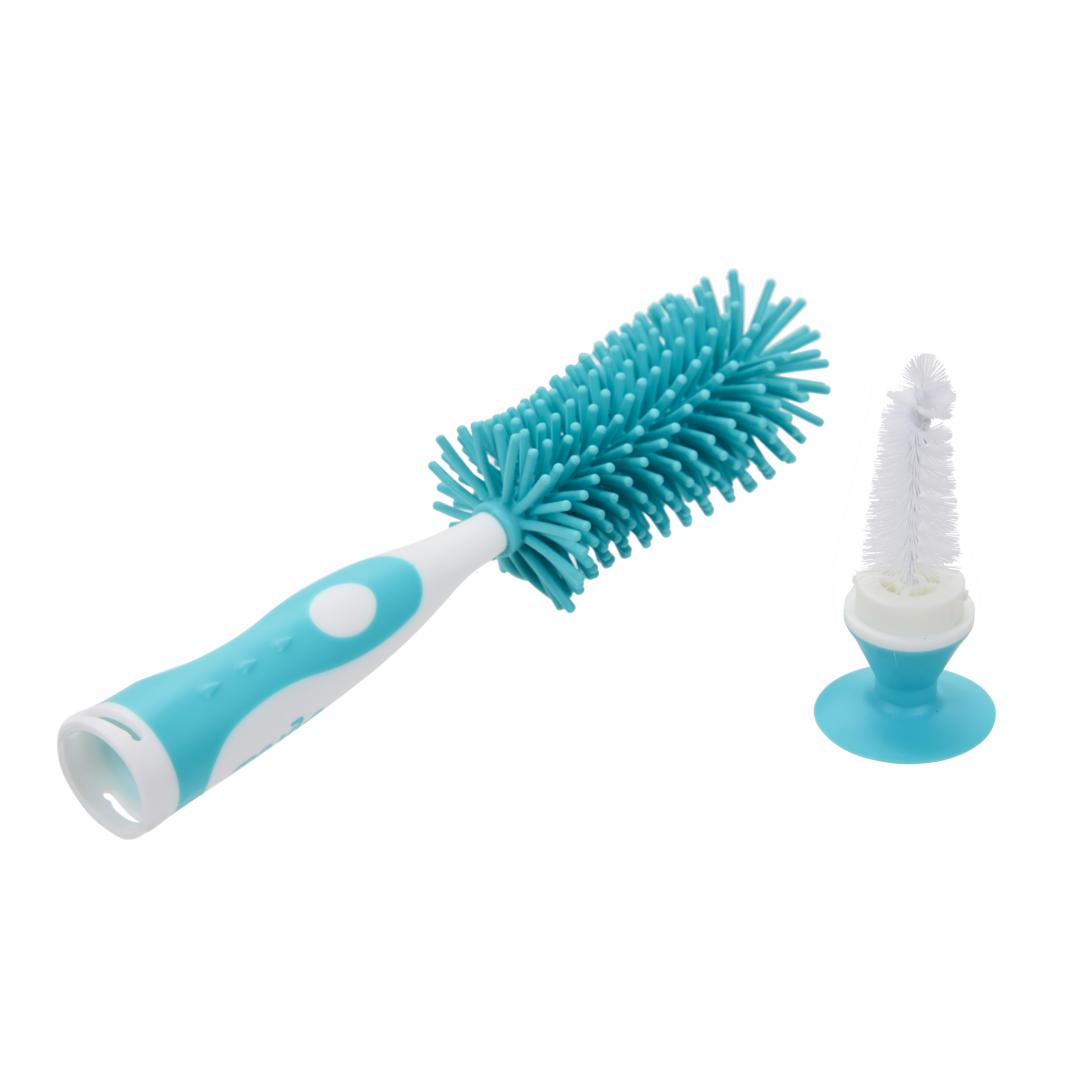 Perie Biberoane Silicon U-GROW - Curățare Eficientă și Igienică - imagine 2