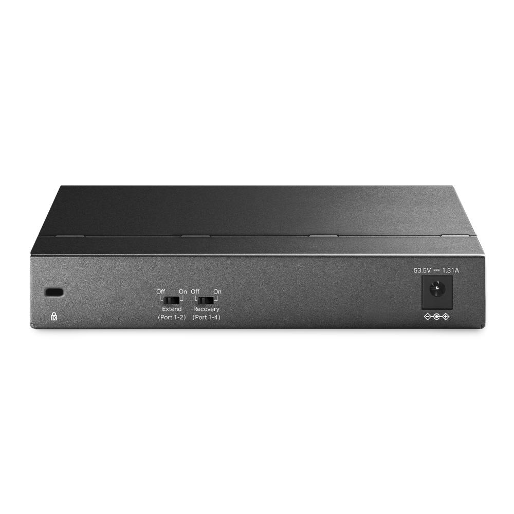 Switch PoE TP-Link TL-SG1006PP 6 Porturi Gigabit 64W PoE++ - imagine 2