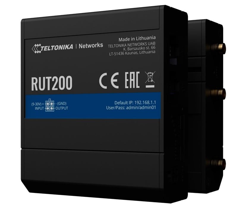 Router Industrial 4G Teltonika RUT200