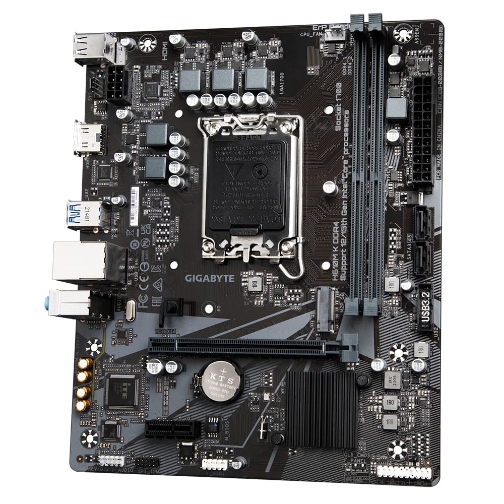 Placă de bază Gigabyte H610M K LGA1700 mATX DDR4 - imagine 4