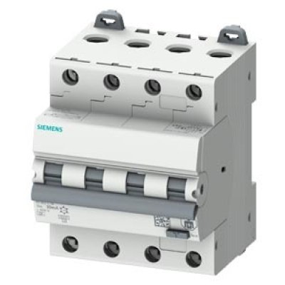 Disjunctor RCBO Siemens 16A, 30mA, 4P