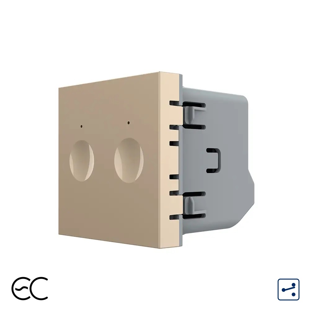 Modul Touch ZigBee LIVOLO, Control Smart Dublu - imagine 12