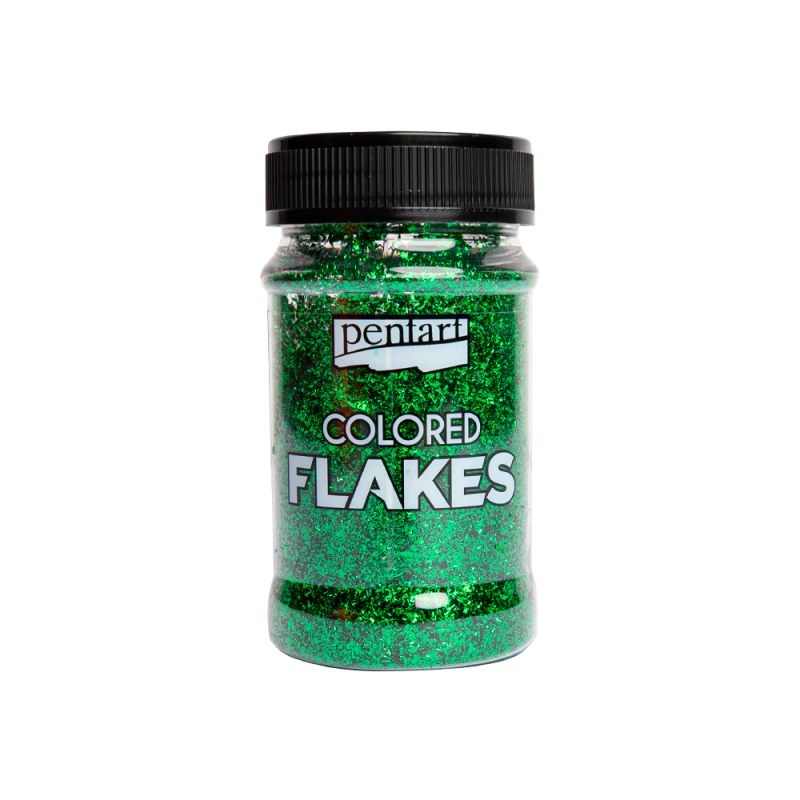 Fulgi Folie Verde Pentart | Efect Metalic Nail Art