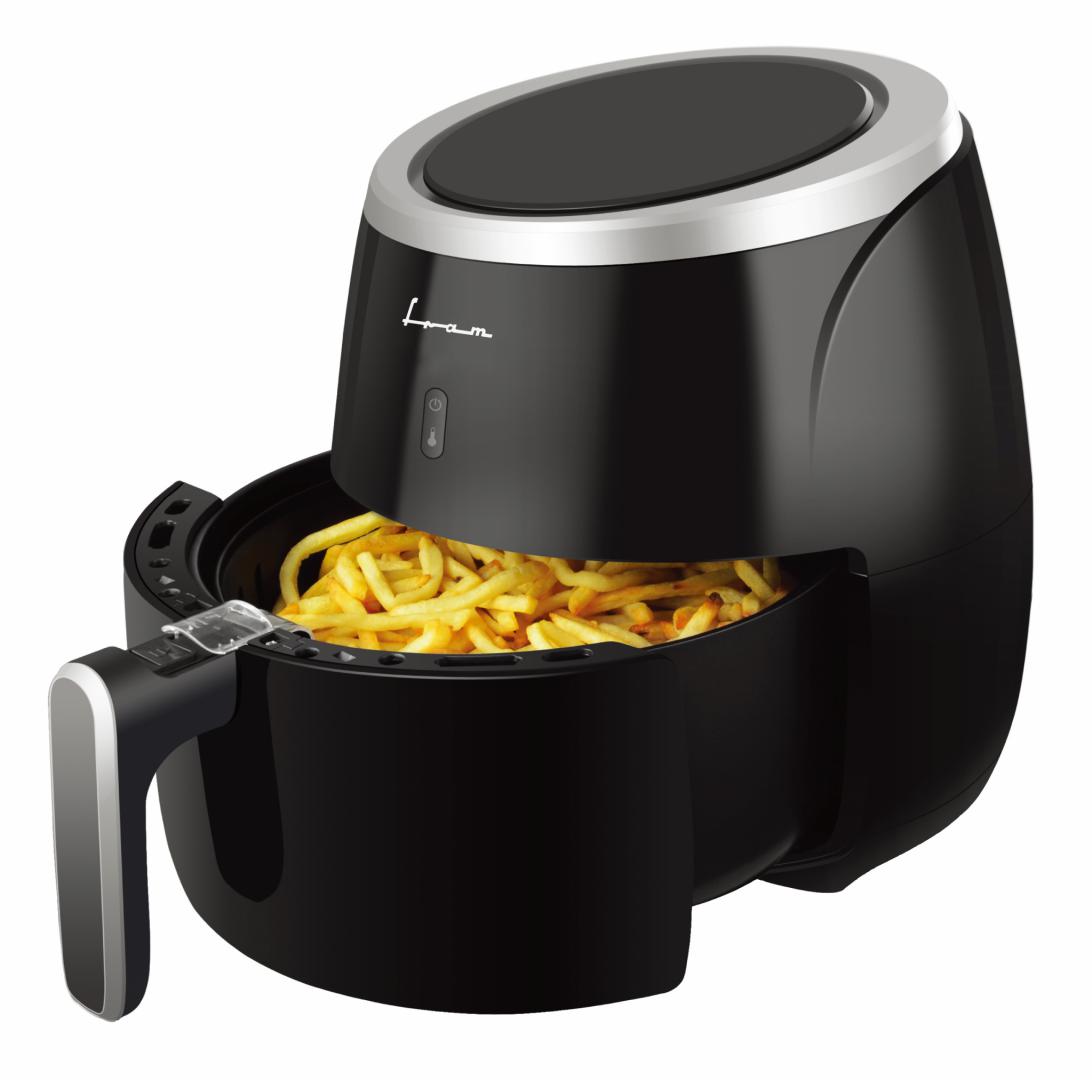 Friteuza Aer Cald FRAM 5L Digital 2000W - Gătire Sănătoasă - imagine 3