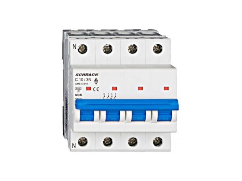 Siguranta Automata Schrack 3P+N 10A 6kA