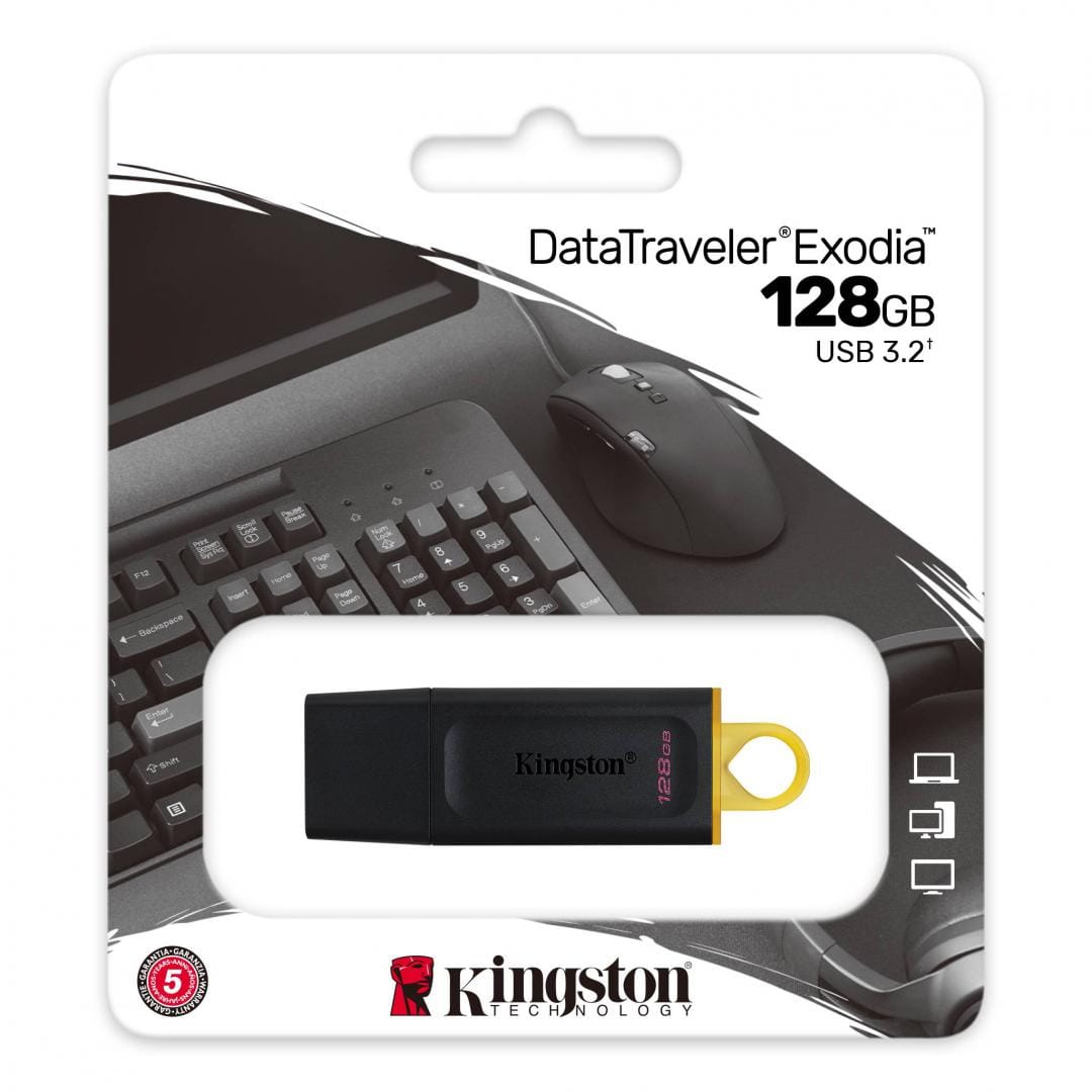 Memorie USB Kingston DataTraveler Exodia 128GB, USB 3.2 - imagine 4