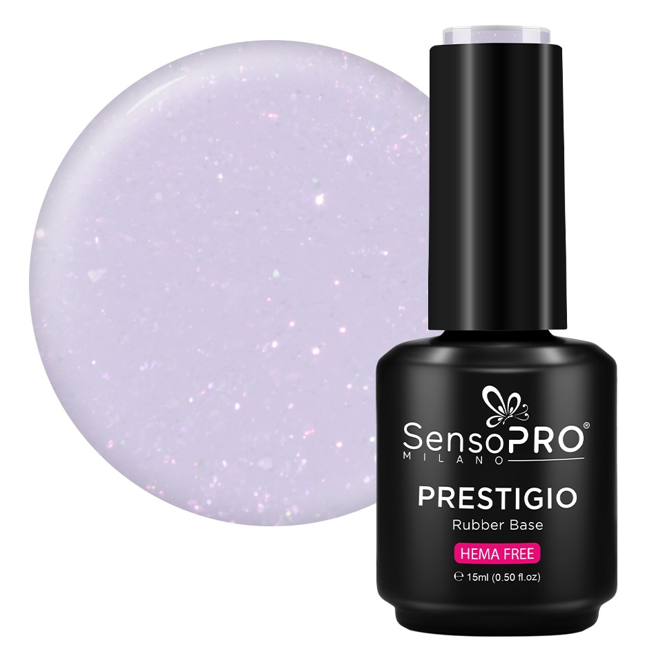 Rubber Base Soft Amethyst SensoPRO Milano 15ml