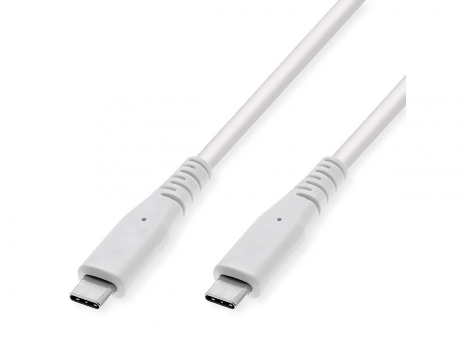 Cablu USB 3.2 Gen2 C-C 3M 60W Alb