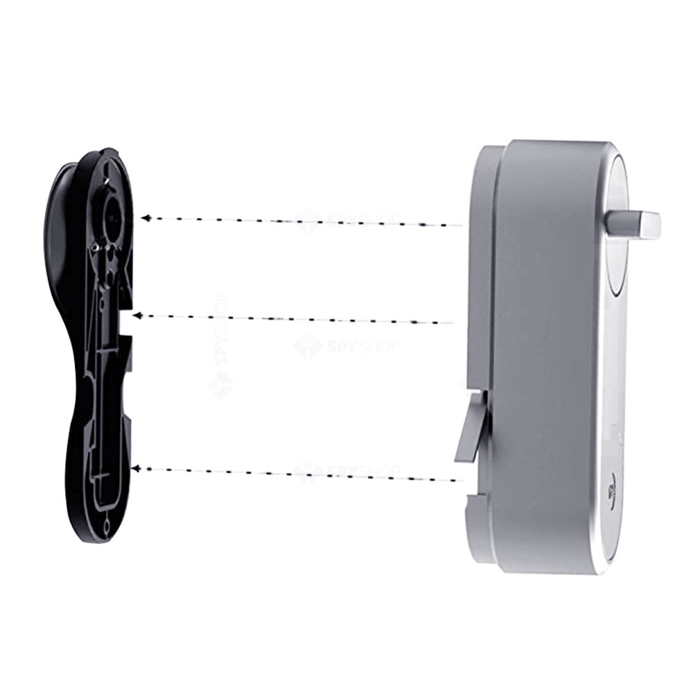 Yale Linus Smart Lock, Wi-Fi, Control Total, Albastru/Negru - imagine 5